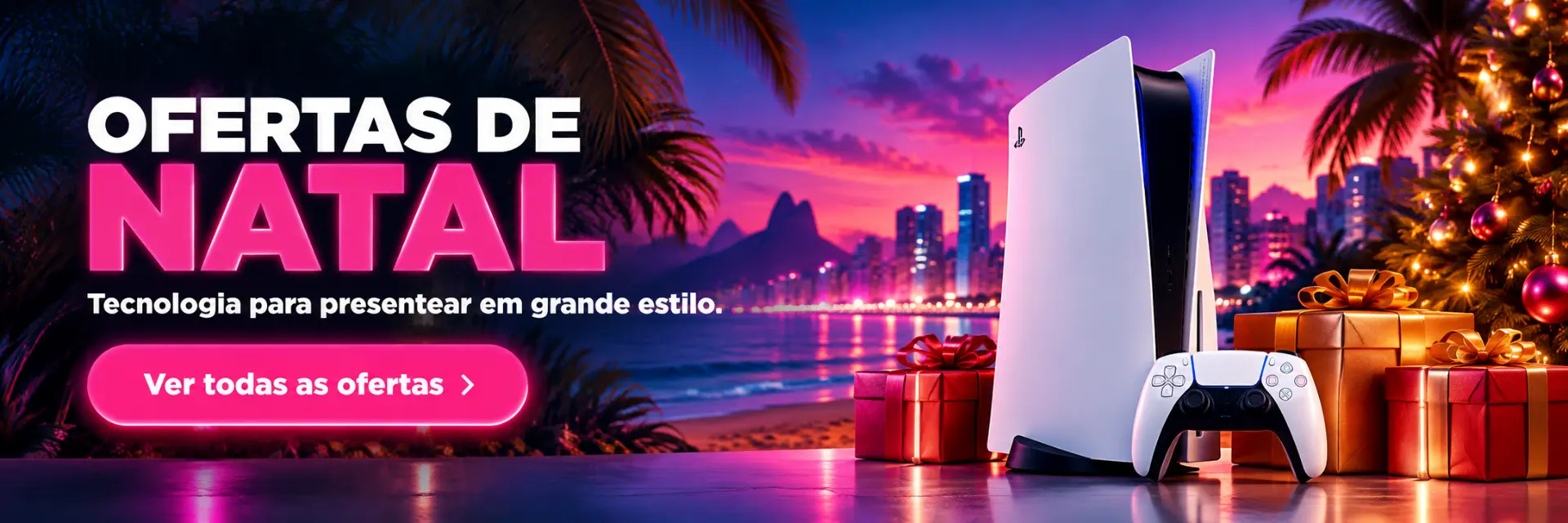 Ofertas de Natal: tecnologia para presentear