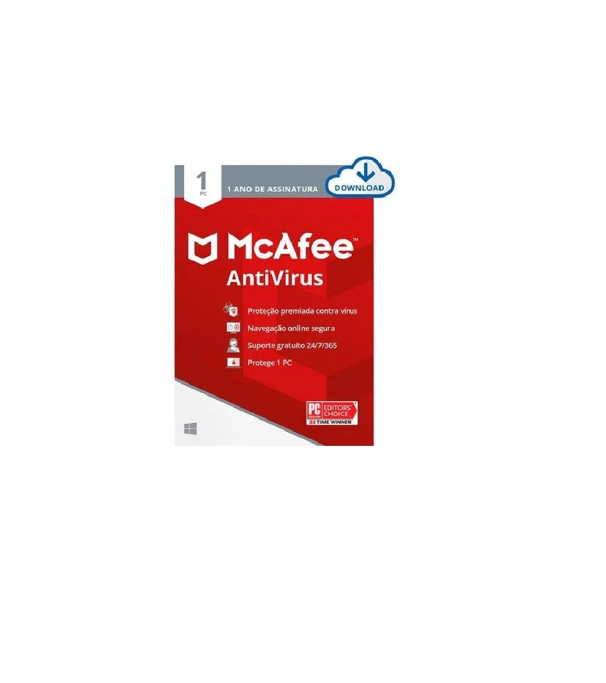 Antivírus Mcafe E1 Box Macf0001-box